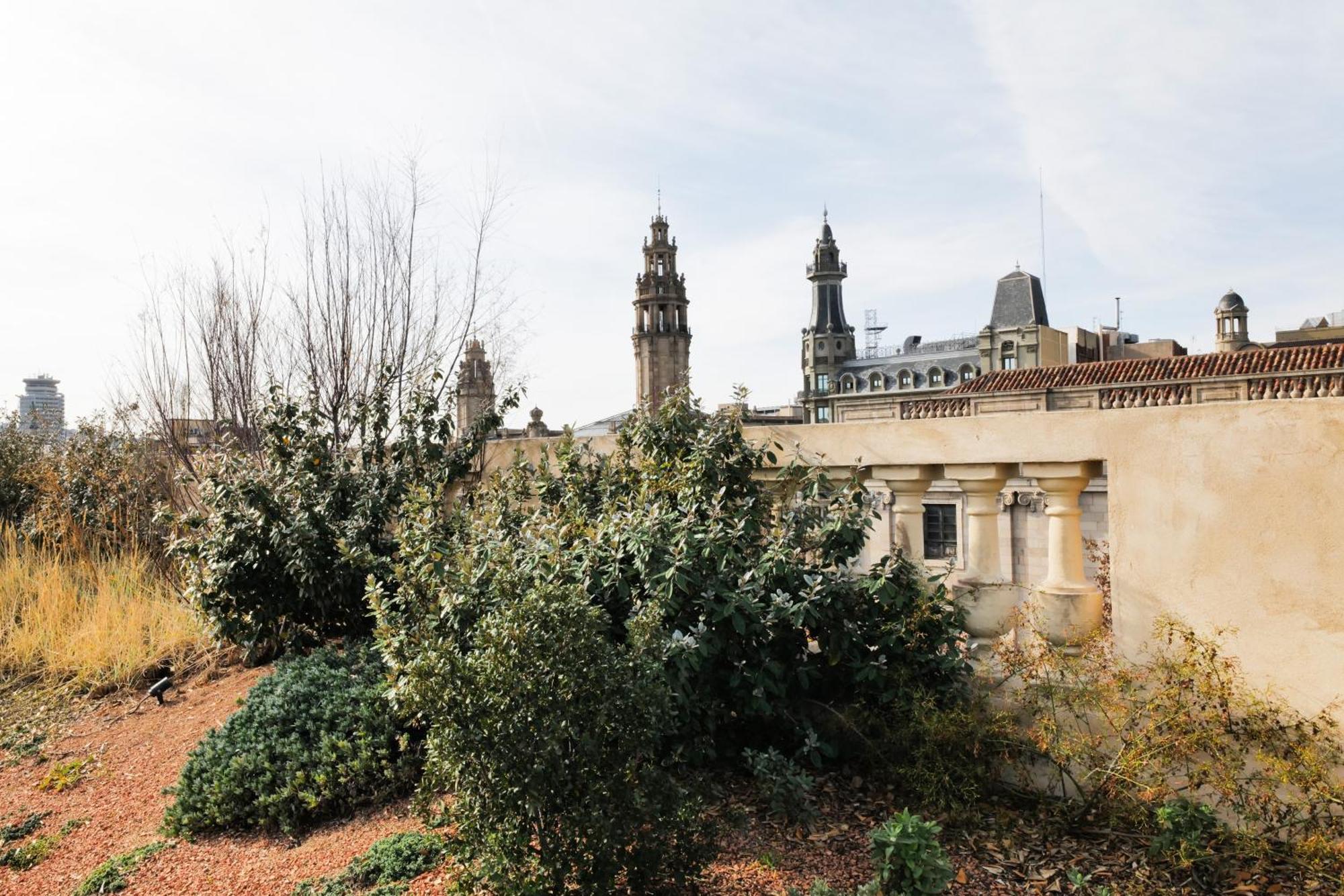 Hostal Porxos Garden Barcelona Buitenkant foto