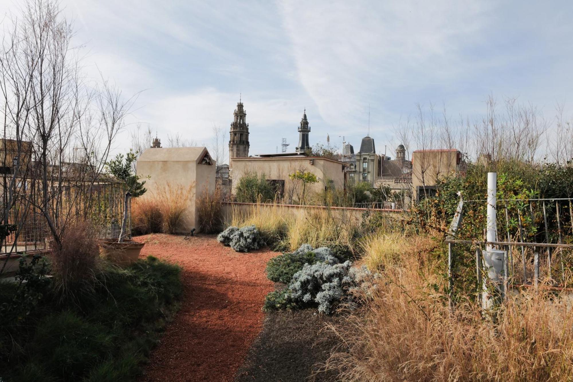 Hostal Porxos Garden Barcelona Buitenkant foto