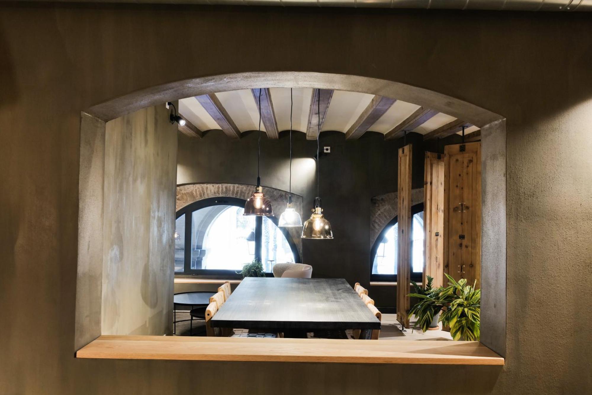 Hostal Porxos Garden Barcelona Buitenkant foto